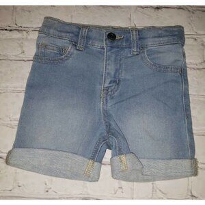 Nwt Okie Dokie Baby Girls Size 12mo Denim Shorts